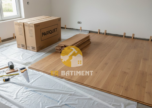 er pose de parquet